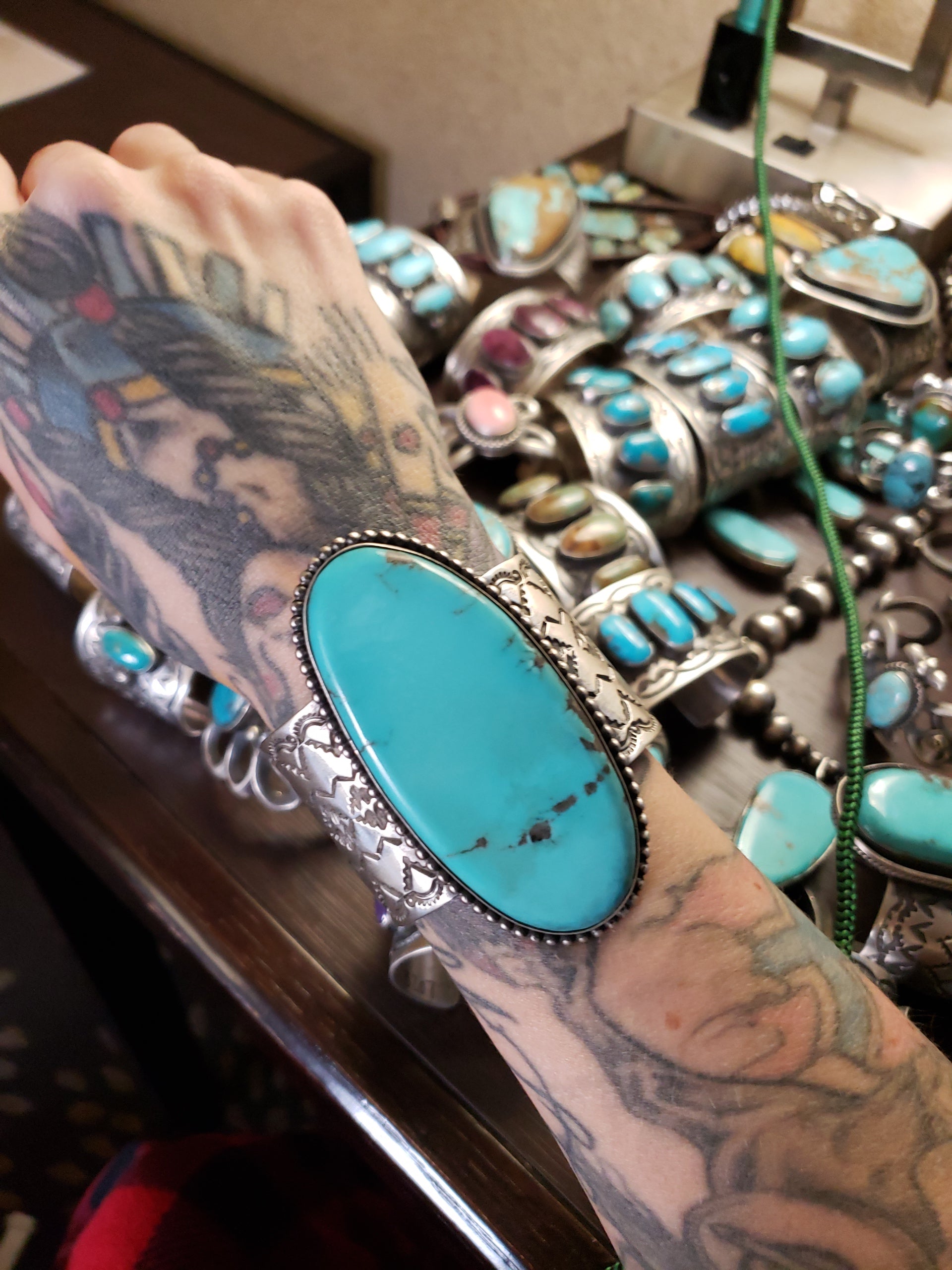 Turquoise Statement Cuff SALE