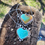 Top Turquoise Heart Necklace SALE