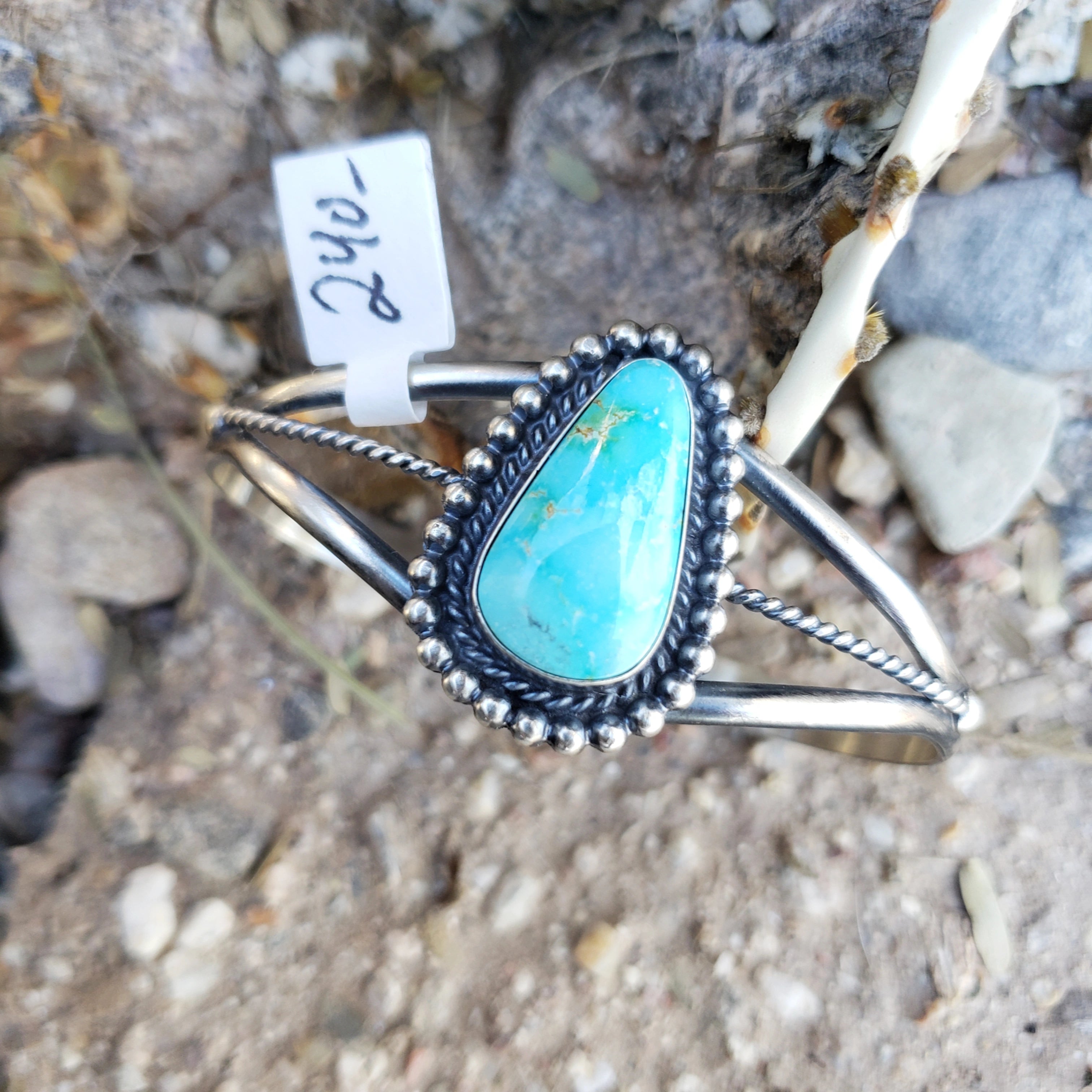 Turquoise Cuff by D Skeets