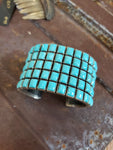 Federico Turquoise 5 Row Cuff