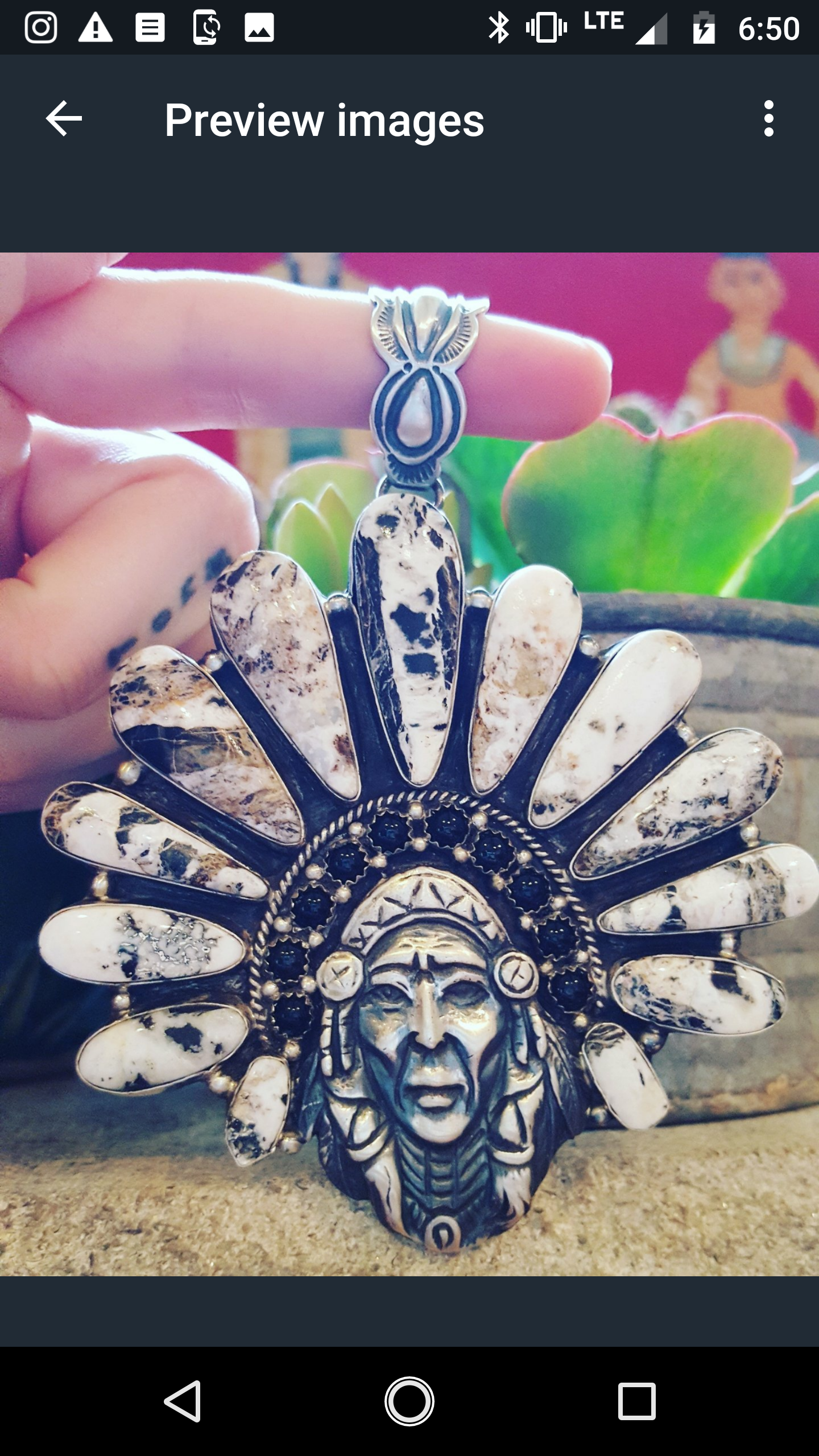 Big Chief Pendant